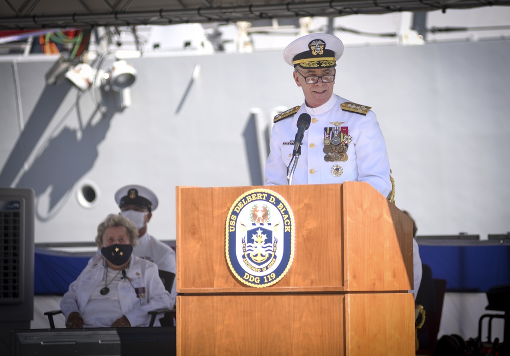 USS Delbert D. Black - DDG 119 Commissioning Ceremony