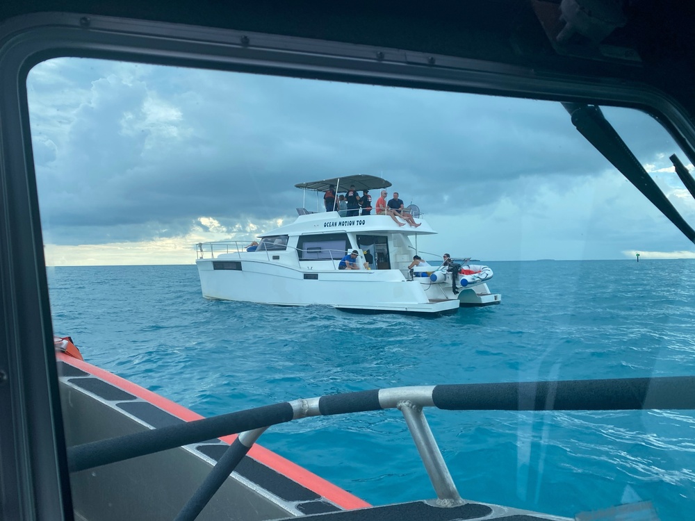 Coast Guard halts illegal passenger vessel operation near Sunset Key