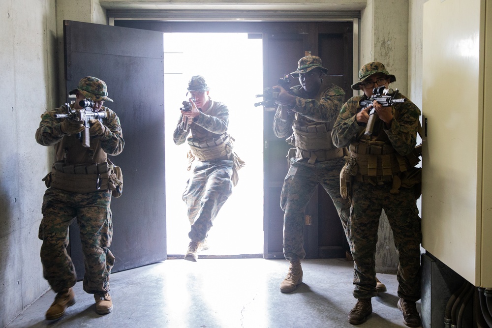 U.S. Marines participate in MOUT drills during exercise Fuji Viper 21.1