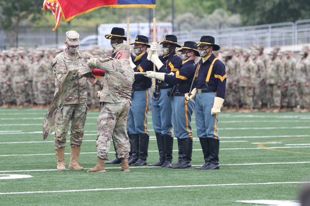 36th Infantry Division Deployment Casing Ceremony