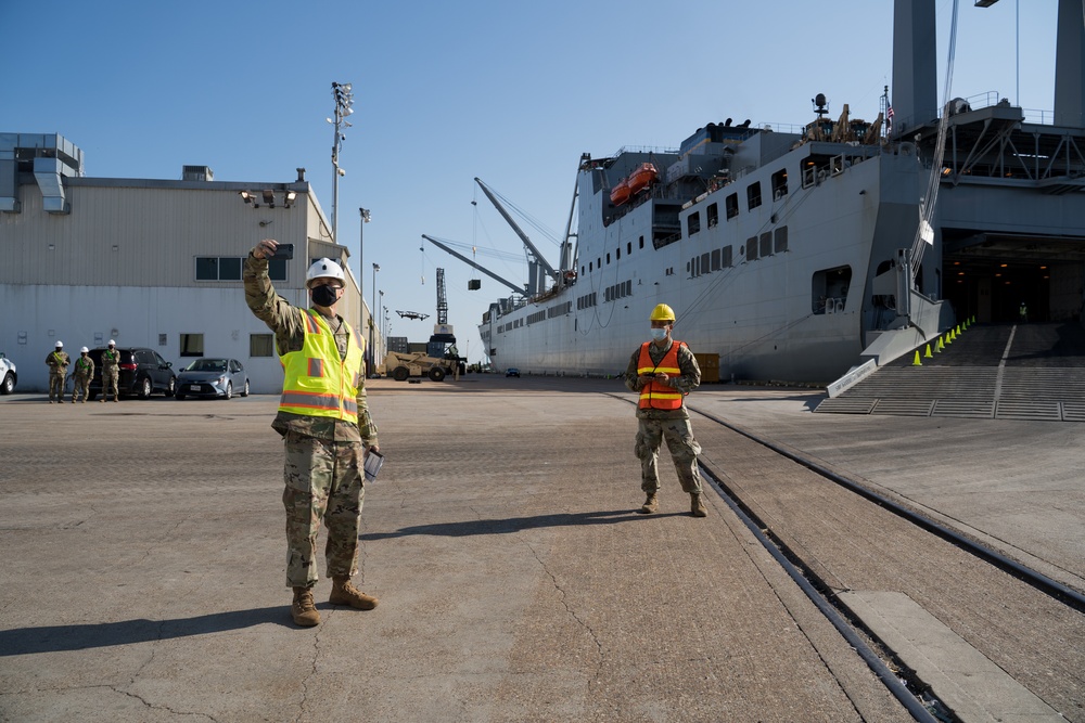 EDRE Port Operations at Port of Port Arthur, TX