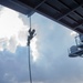 Marines and Sailors Fast Rope aboard USS America