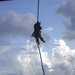 Marines and Sailors Fast Rope aboard USS America