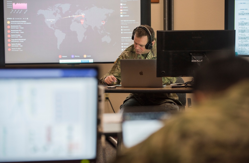 Cyber warriors train alongside key state partners