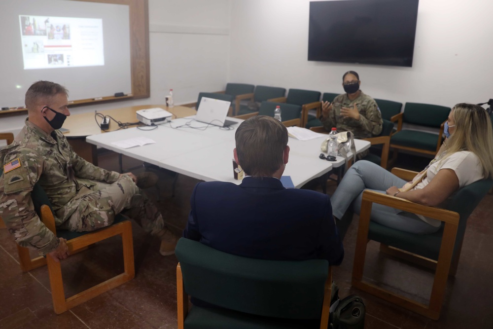 Texas Guardsmen, U.S. Embassy public affairs teams meet in Kosovo
