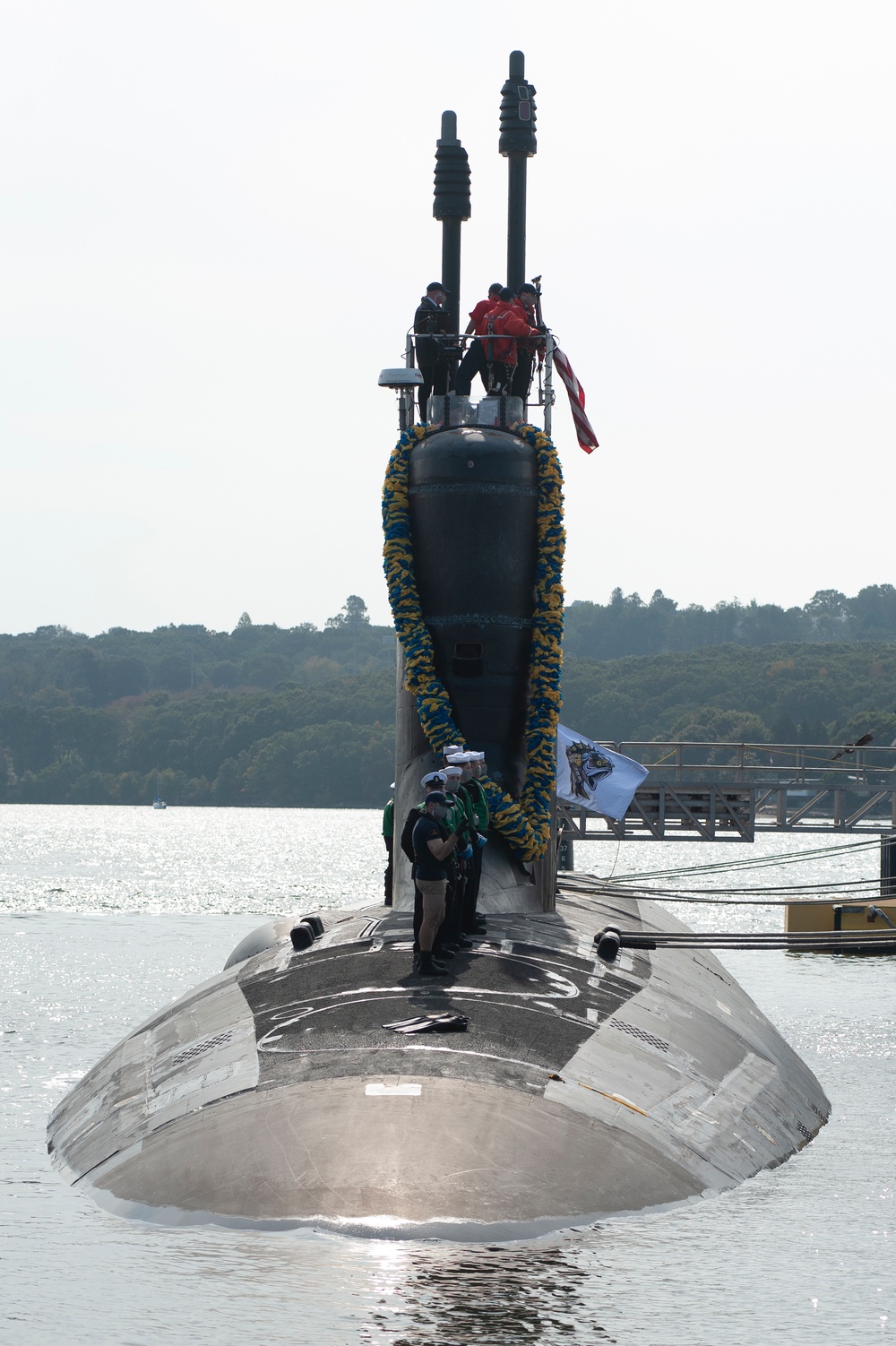 USS Indiana (SSN 789) Returns to Groton from Deployment