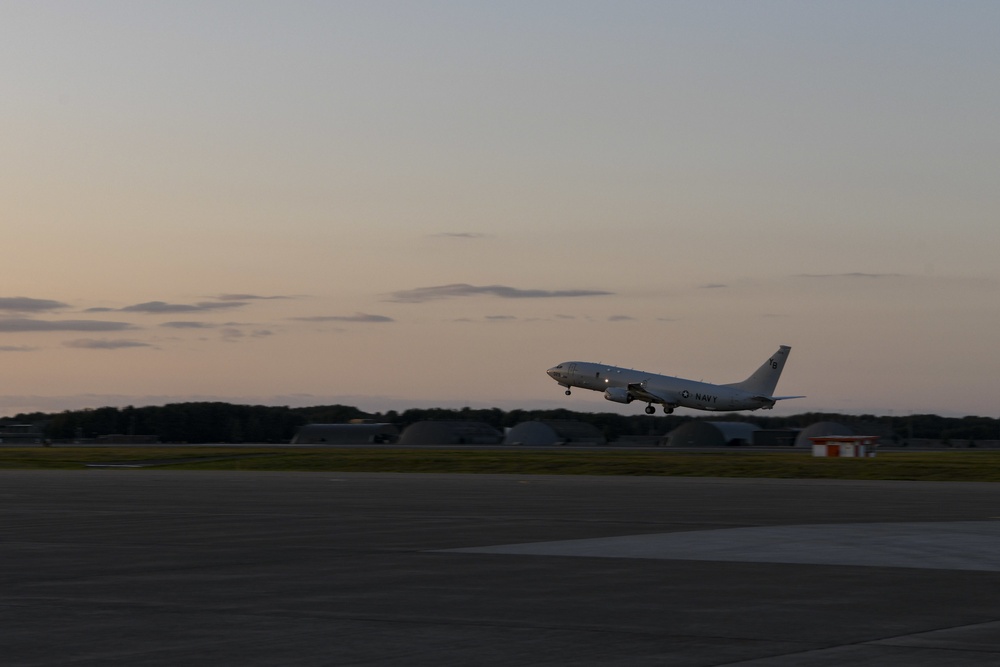 VP-1 Takes Off from Misawa Air Base
