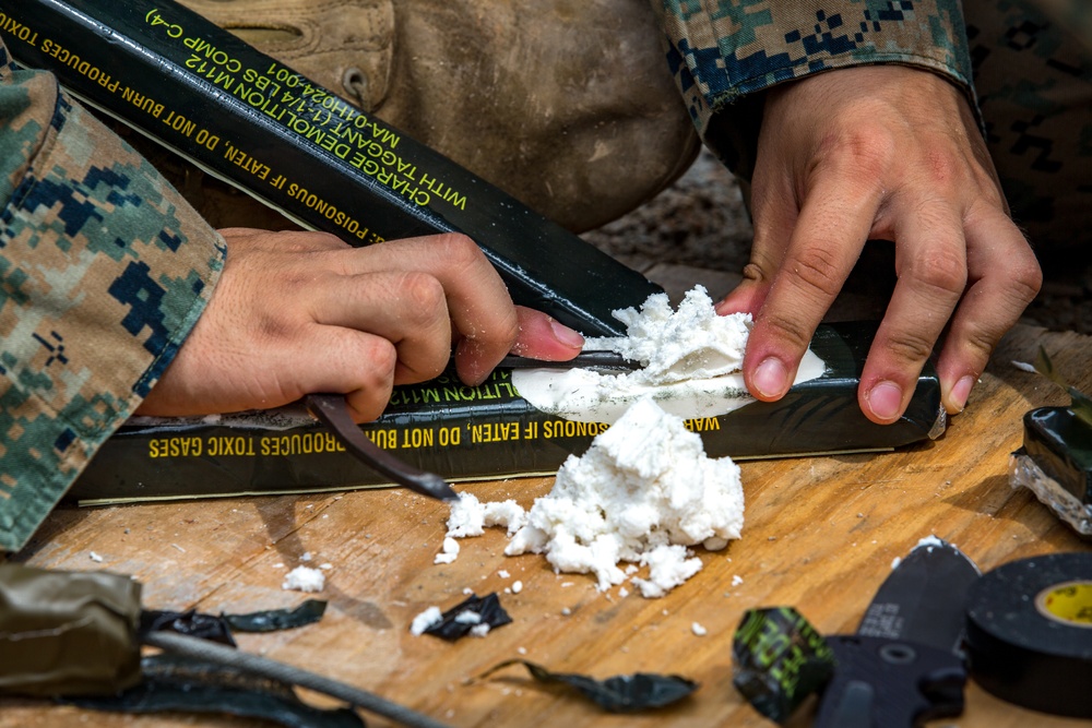 3d Battalion, 7th Marine Regiment Demolition Range