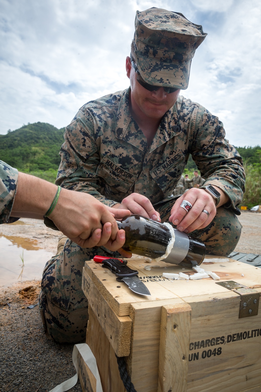 3d Battalion, 7th Marine Regiment Demolition Range