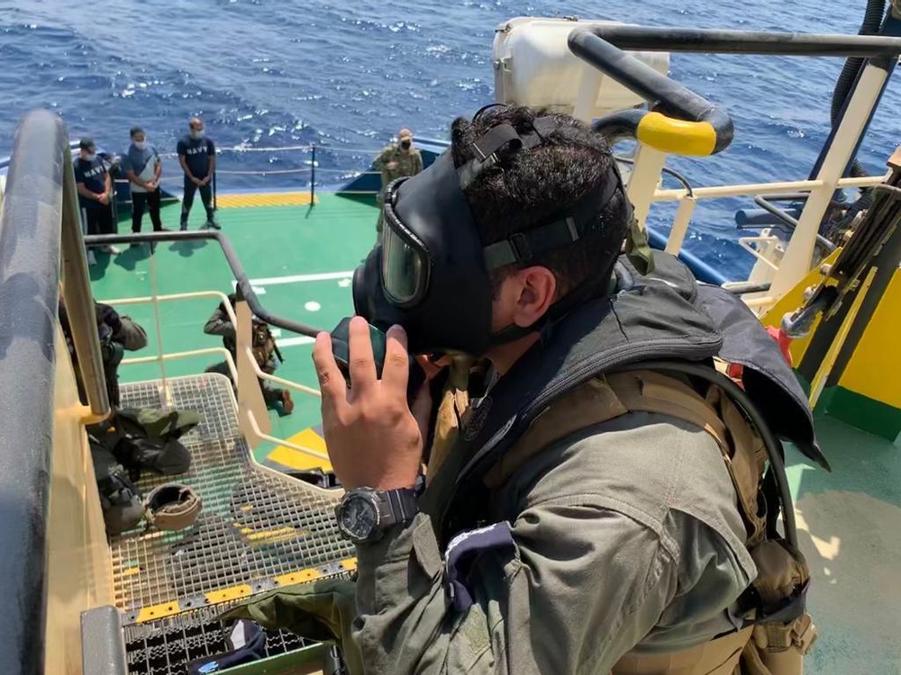 Infinite Defender 2020 - USCG, RJN Conduct VBSS Exercise