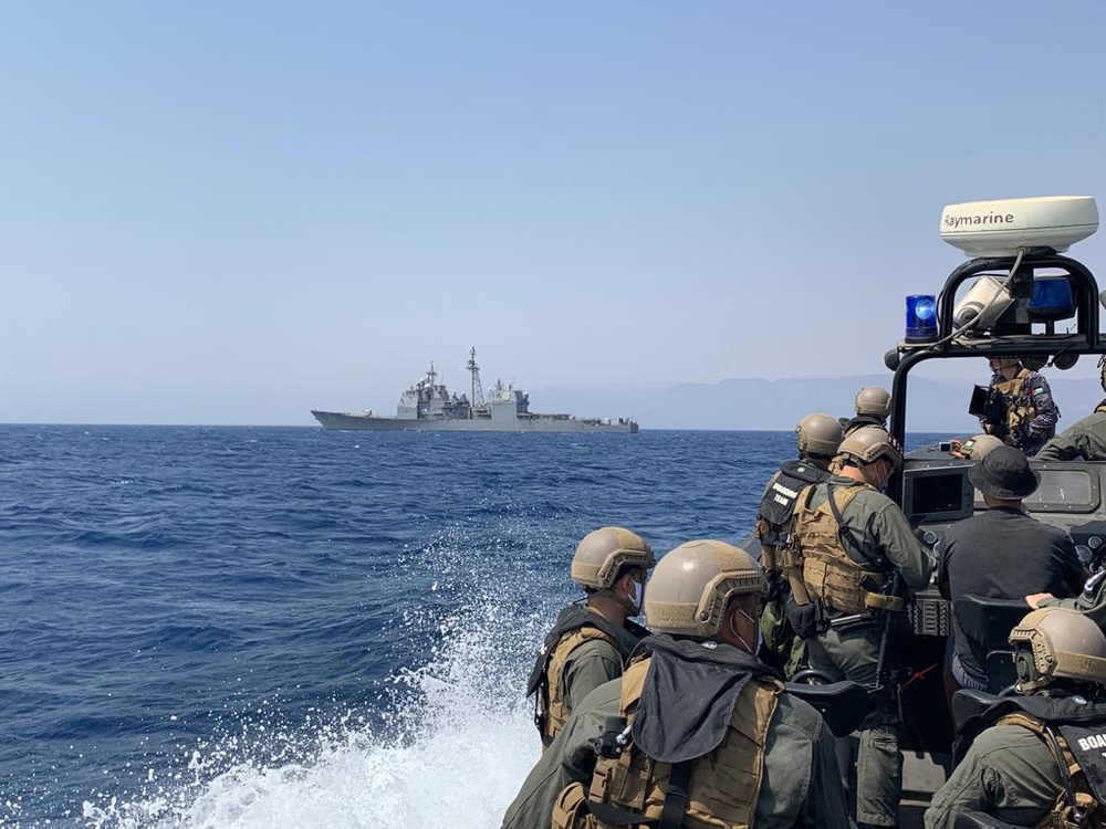 DVIDS - Images - Infinite Defender 2020 - USCG, RJN Conduct VBSS ...