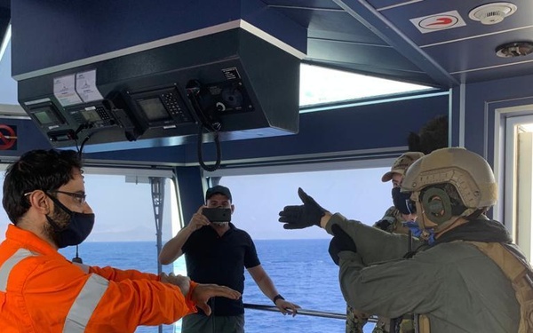Infinite Defender 2020 - USCG, RJN Conduct VBSS Exercise