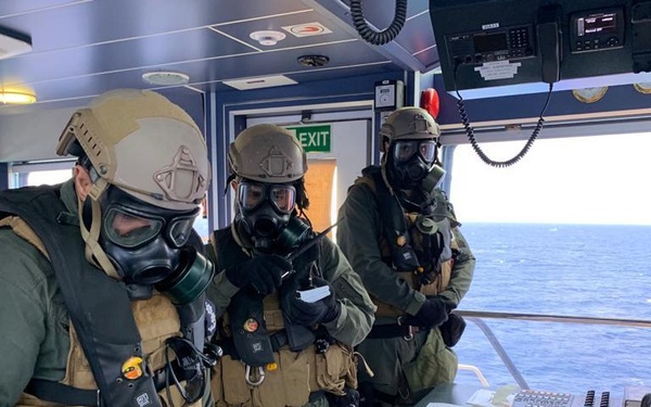 Infinite Defender 2020 - USCG, RJN Conduct VBSS Exercise