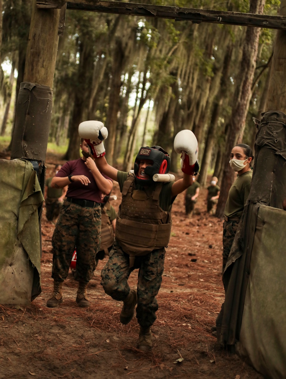 Bravo and Oscar Company Body Sparring