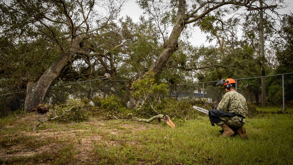 NAS Pensacola Hurricane Sally Relief Efforts 2020
