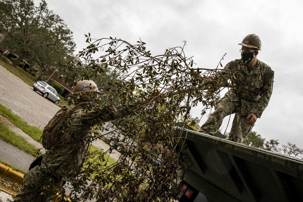 NAS Pensacola Hurricane Sally Relief Efforts 2020