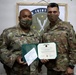 Col. Martinez Recognizes Soldiers and Airmen at Al Asad Air Base