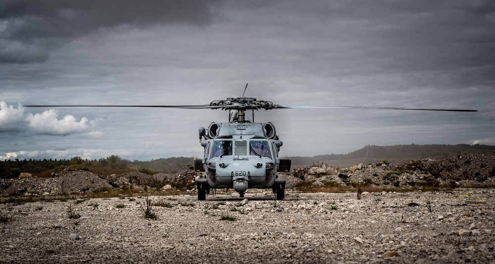 HSC-9 Tridents train at WVNG Hobet All-Hazards Training Center