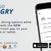 Don't go hungry, use new app