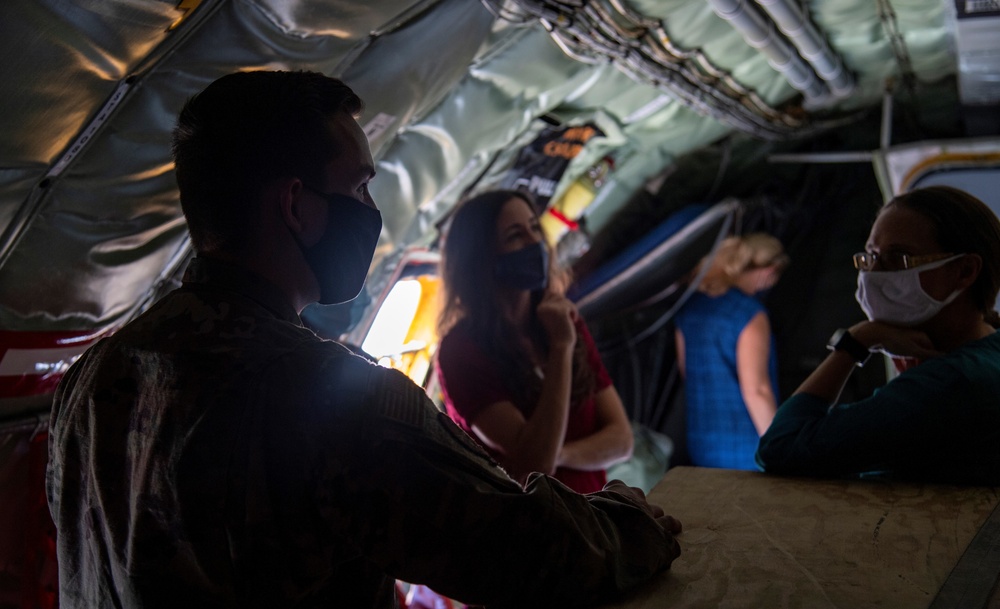 6th ARW hosts senior spouse immersion tour