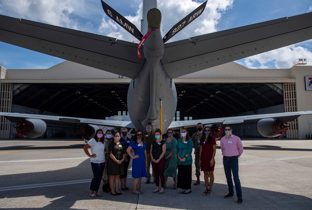 6th ARW hosts senior spouse immersion tour