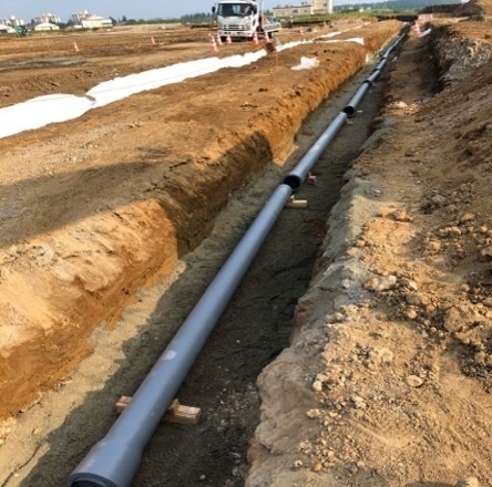 USAF Civil Engineers &amp; USACE Complete Water Line Installation