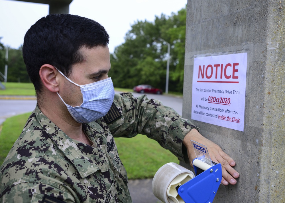 NMRTU Oceana Closes COVID-19 “Surge” Drive-thru Pharmacy