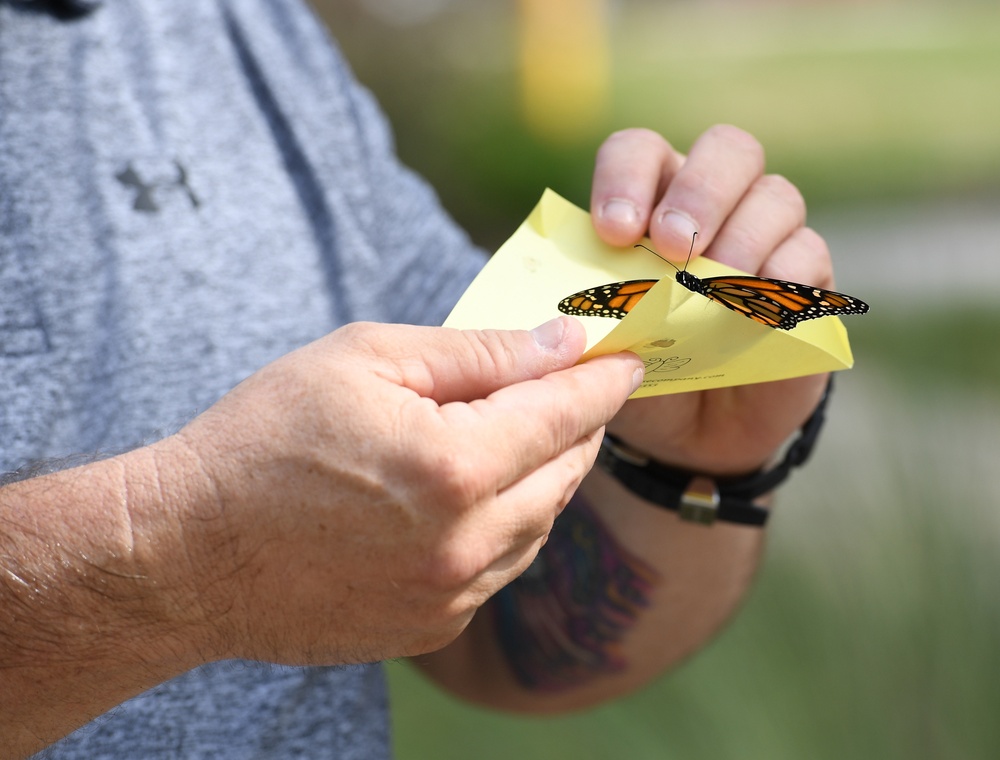 Butterfly Release Ceremony honors Keesler's Fallen Heroes