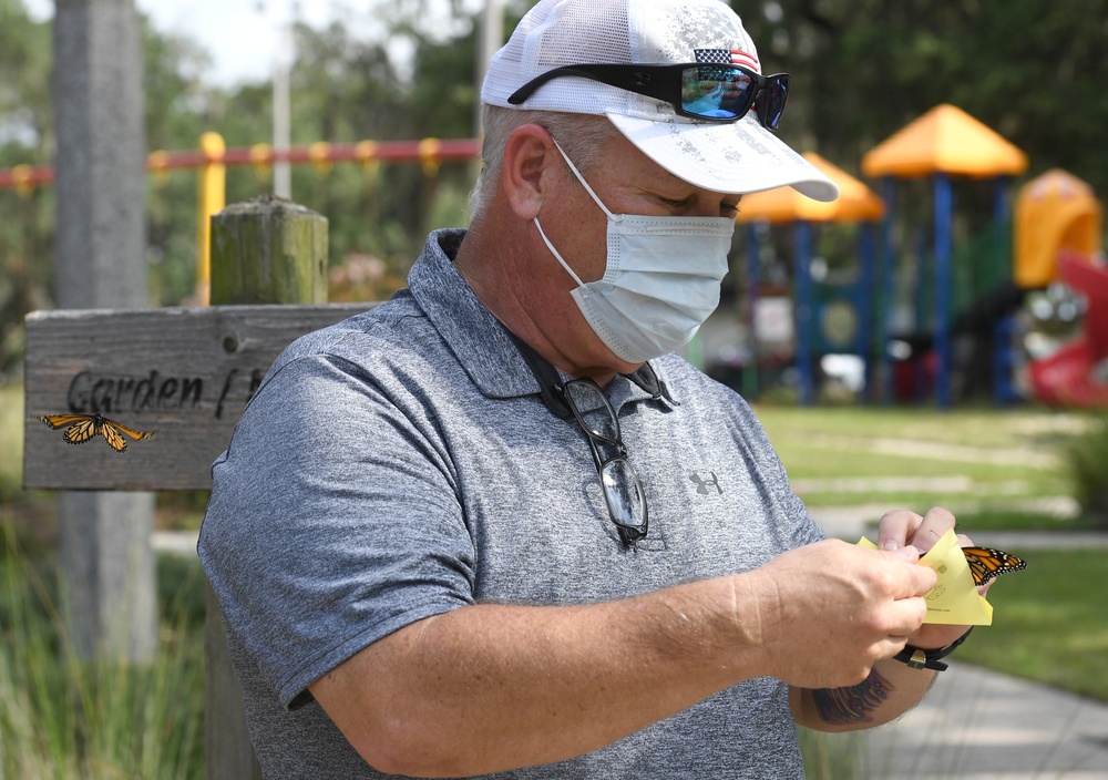Butterfly Release Ceremony honors Keesler's Fallen Heroes