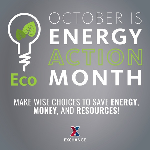 Exchange Shoppers Can Plug into Savings During Energy Action Month