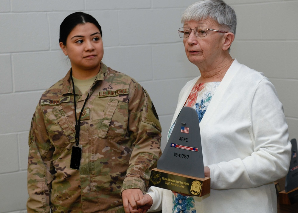 910th Operations Group recognizes their finest Airmen