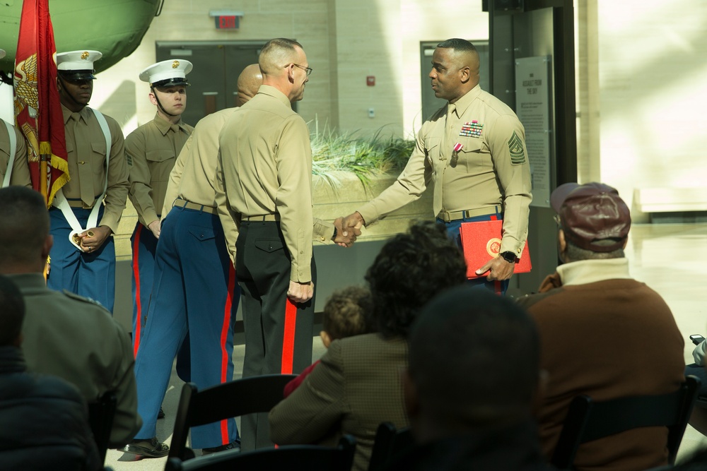 SgtMaj. Devon A. Lee Retirement Ceremony