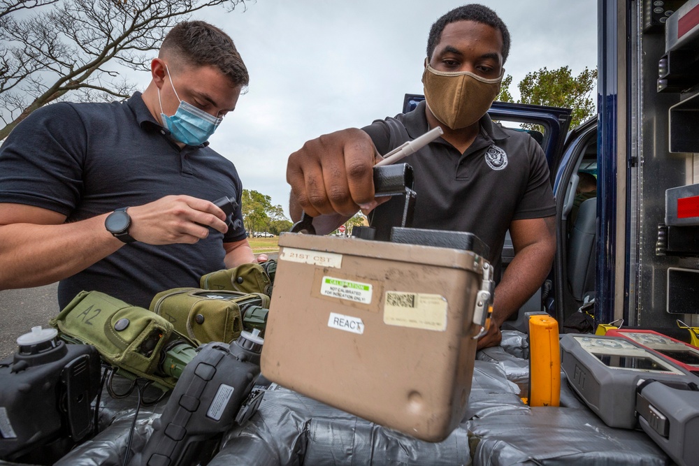 21st WMD-CST prepares for exercise
