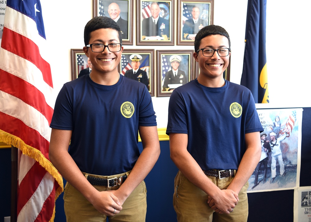 Twin Brothers strengthen Bond by joining America’s Navy