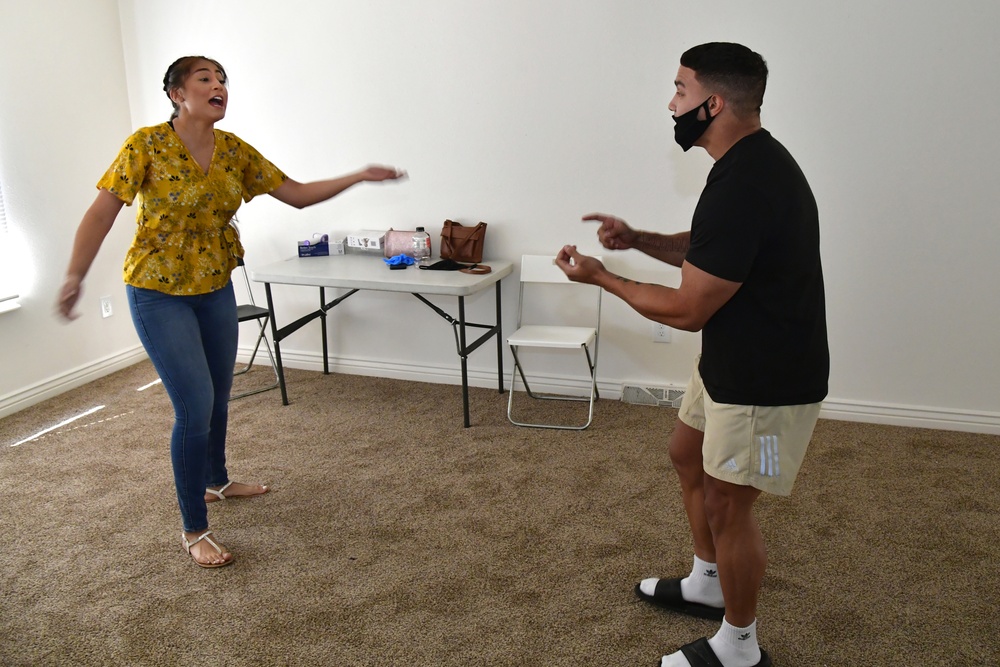 75th SFS practices response to domestic dispute calls