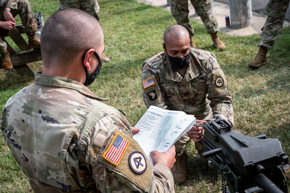 NJ National Guard Senior Gunner Course