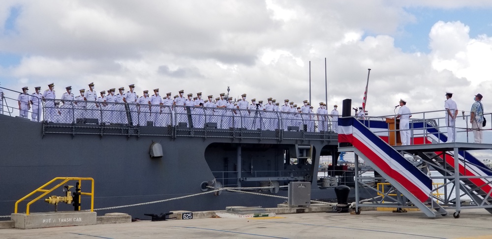 JMSDF Ship JDS Kashima Arrives at Joint Base Pearl Harbor-Hickam