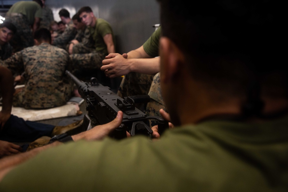 Crew-served: Marines with 2/4 instruct Marines on their crew-served weapon systems