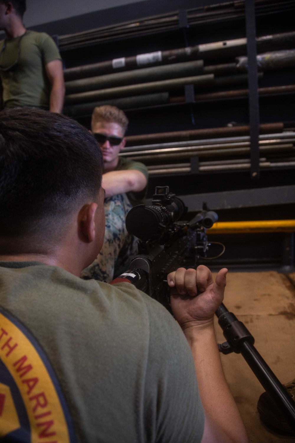 Crew-served: Marines with 2/4 instruct Marines on their crew-served weapon systems