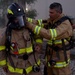 NAS Sigonella Fire and Emergency Services Conduct Nighttime Live Structural Fire Training