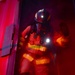 NAS Sigonella Fire and Emergency Services Conduct Nighttime Live Structural Fire Training