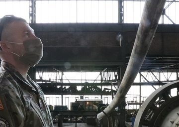 KFOR Liaison Monitoring Team visits one of Europe’s largest mineral processing factories