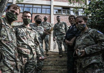 KFOR Liaison Monitoring Team visits one of Europe’s largest mineral processing factories