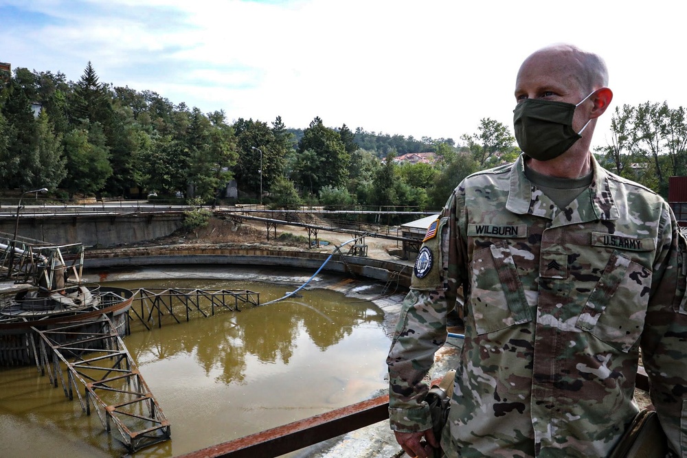 KFOR Liaison Monitoring Team visits one of Europe’s largest mineral processing factories