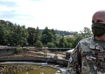 KFOR Liaison Monitoring Team visits one of Europe’s largest mineral processing factories