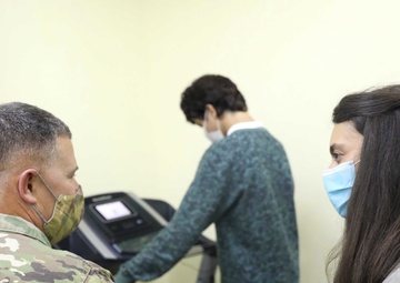 KFOR donates gym equipment to autism school in Kosovo