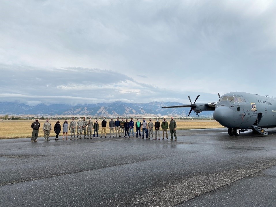 314th AW showcases its heritage across the western U.S. while conducting essential off-station training