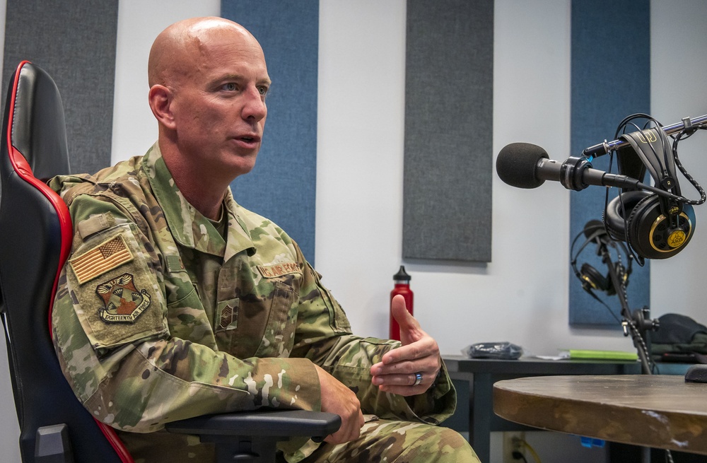 18th Air Force command chief reflects on experience, prepares for next assignment