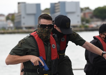 Coast Guard conducts joint agency, counter-terrorism training in Boston