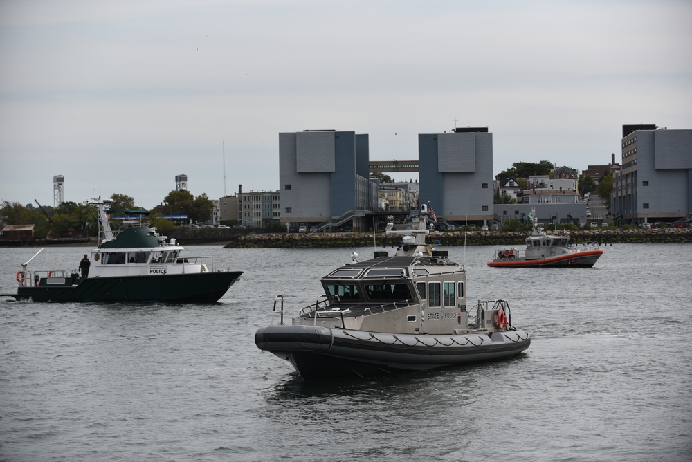 Coast Guard conducts joint agency, counter-terrorism training in Boston